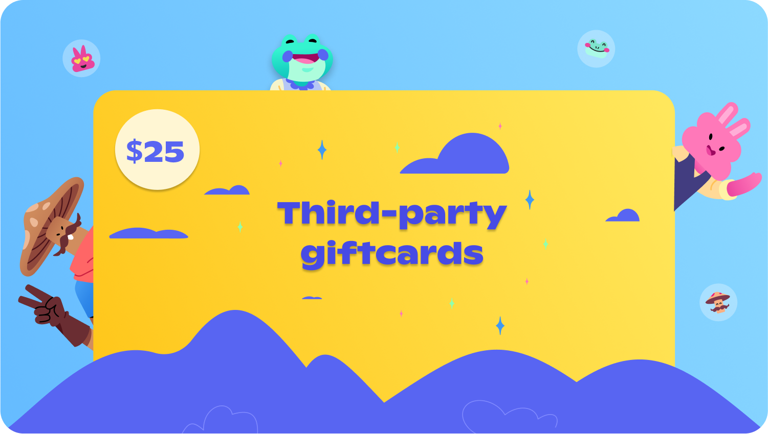 Third Party Giftcards